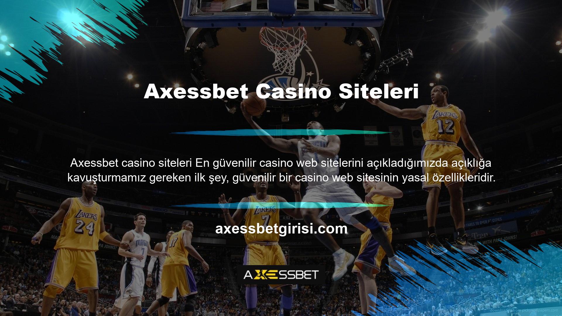 Axessbet Casino web sitesinde bir hesap açmak, para yatırmak ve oyun oynamak istiyorsanız, önce şirket bilgilerini doğrulayın