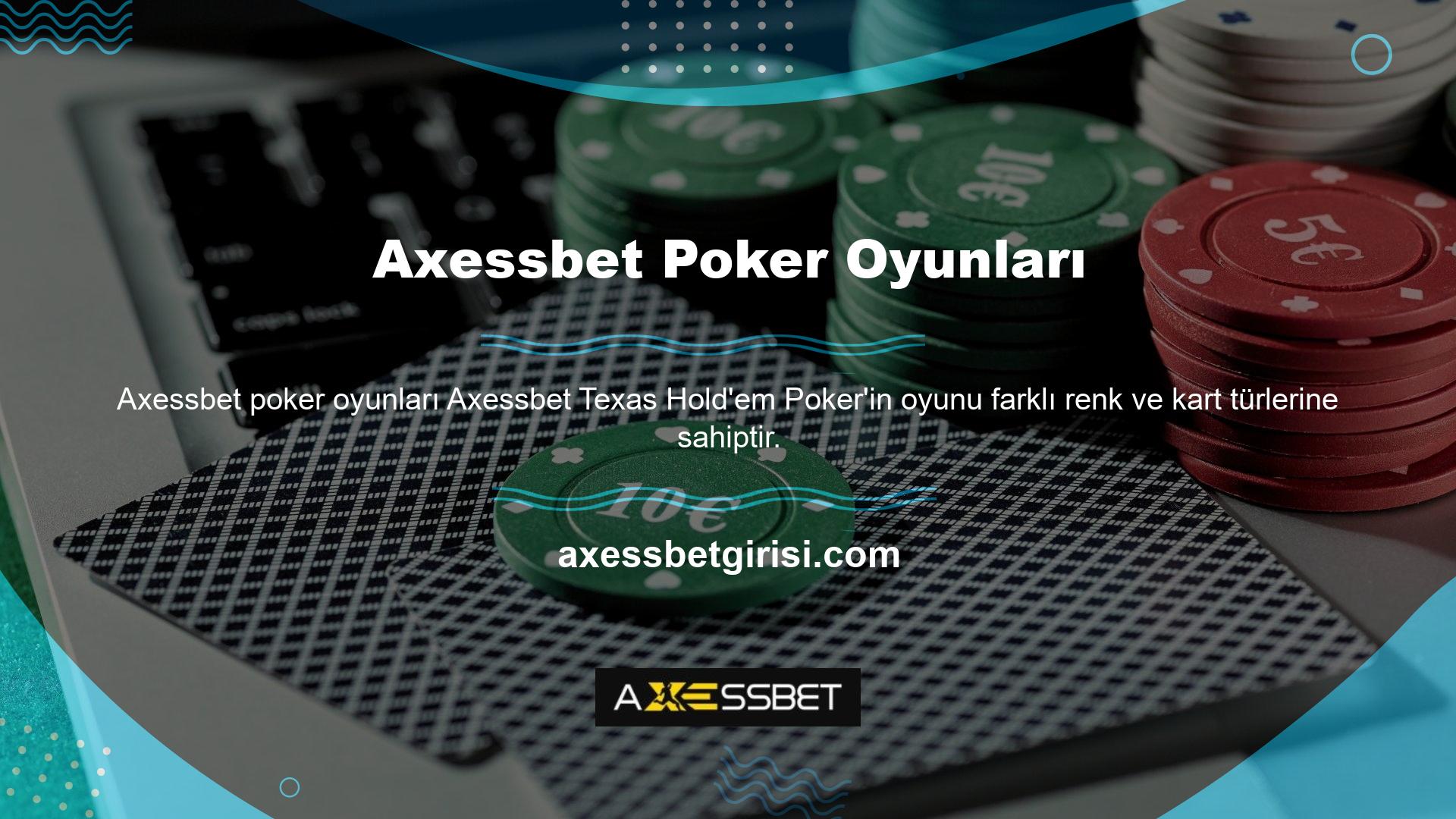 Oyunun farklı değerleri olan kartları var